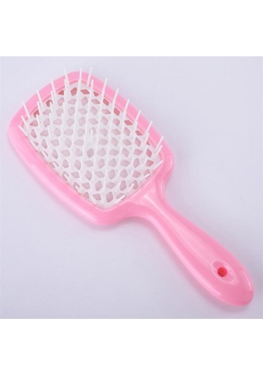 Karışık Saç Fırçası Salon Saç Şekillendirici Araçları Büyük Plaka Tarak Masaj Saç Tarak Saç Fırçaları Kızlar At Kuyruğu Tarak Şeker Renk