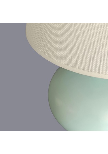 Merne Turkuaz Abajur Turkuaz