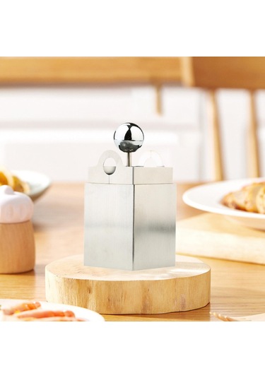 Suntek Krizantem Tofu Dilimleyici Evde Pişirme İçin Sağlam Gümüş