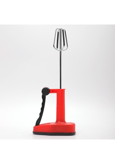 Hfambition Kırmızı El Manuel Mikser - Evde Hamur, Krema Ve Yumurta Karıştırıcı - Fırıncı Aleti Diğer