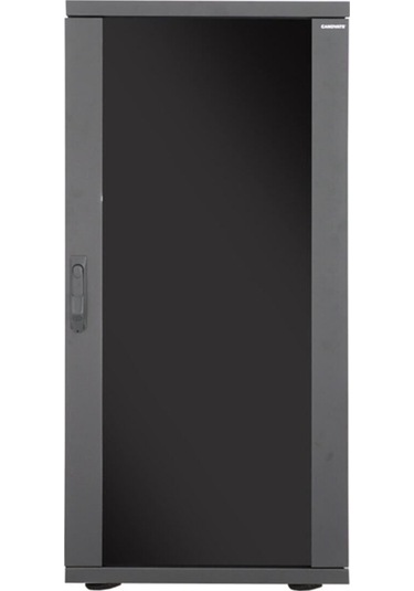 Canovate 27u 800x800mm 19'' Dikili Tip Network Rack Kabinet Siyah Flatpack 2 Yıl Üretici Garantili