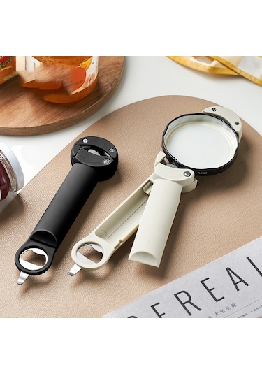 Çok Karakteristik Manyetik Şişe Açacağı-siyah Siyah