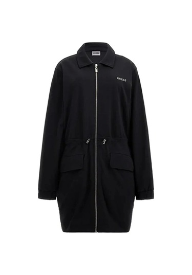 Guess Carla Kadın Siyah Aktif Elbise V5yk04kcx42-jblk Siyah