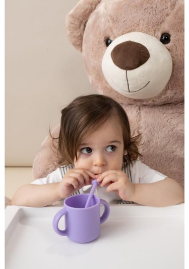 Wee Baby 929 Prime Pipet Silikon Ikili Mor