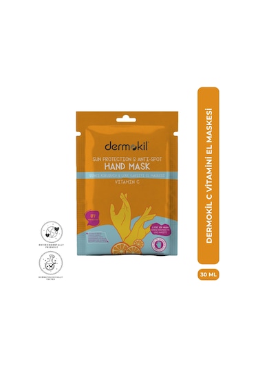 Dermokil Güneş Koruyucu & Leke Karşıtı El Maskesi 30 Ml