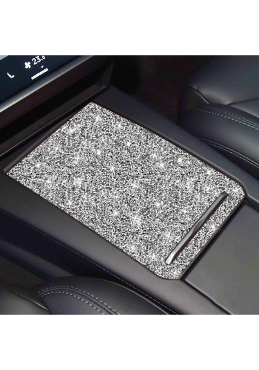 Tesla Model X İçin Araba Saklama Kutusu Paneli Elmas Etiket, Sol Ve Sağ Sürücü Evrensel