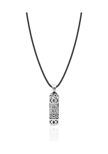 Silvera Telkari Erkek Cevşen Gümüş Kolye İçi Dualı 925 Ayar St358