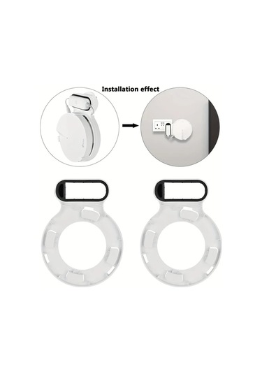 Xuweiwei 2 Tp Link Deco M5 P7 Holaca Duvar Montajlı Router Tutucu Dayanıklı Pc Malzemesi Şarj Edilmez Pil Gerektirmez Router Dahil Değil