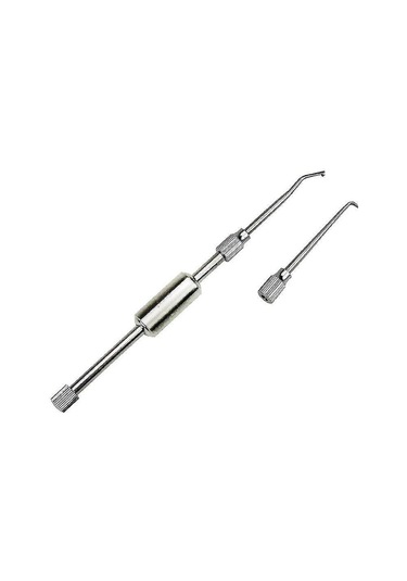 Skycity Dental Metal Korumalı Diş Kraniği Çıkarıcı - 4 Vitesli Manuel Ayarlanabilir, Ce Sertifikalı, Kırmızı