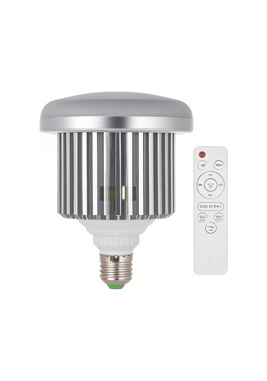 Monyee Andoer 50w Led Fotoğraf Işığı Mantar Tipi Parlaklık Ve Renk Sıcaklığı Ayarlanabilir Kumandalı Ac185-245v Pil Yok