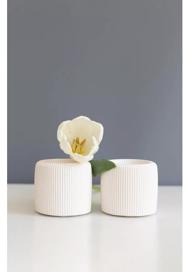 Mysoul Byann Şekerli Mama İçin Şamdanlar 220249218 Beyaz