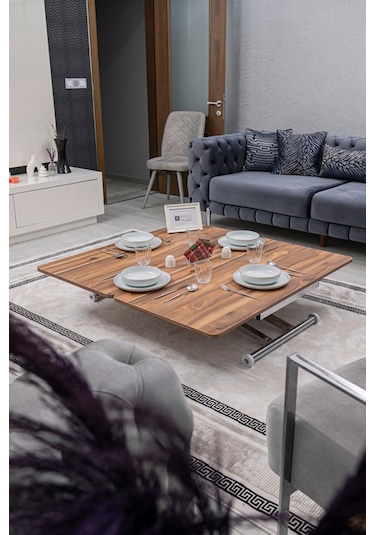 Home Üst Tabla Mdf Urartu Oval Köşe Alt Krom