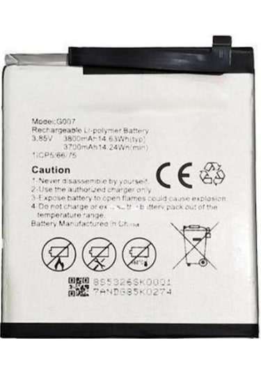 Teknonet General Mobile Gm9 Pro Uyumlu Nettech 3800 Mah Batarya