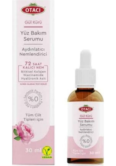 Otacı Gül Kürü Yüz Bakım Serumu 30 ML