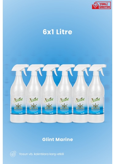 Glint Marine Deniz Araçları Temizleyici 6x1 Litre 6'lı Set