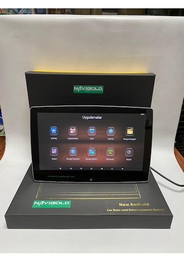 Navigold 11.6 Ekran Android Koltuk Arkası Başlık Monitör