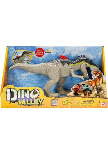 Sesli Ve Işıklı Dino Valley Dinozor 26082 Yeşil