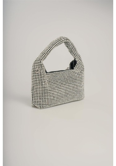 Ççs Kadın 17768 Omuz Askılı El Çantası GÜMÜŞ