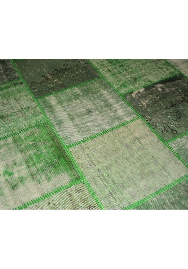 Patchwork El Örgüsü Anadolu Halısı