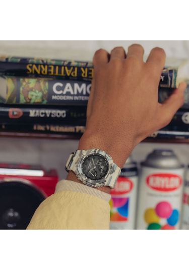 Casio Ga-2100cm-5adr Kol Saati Metalik