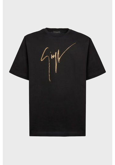 Giuseppe Zanotti Erkek T Shirt Iru2003-001 Siyah Siyah Giuseppe Zanotti Erkek T Shirt Iru2003-001 Siyah Siyah