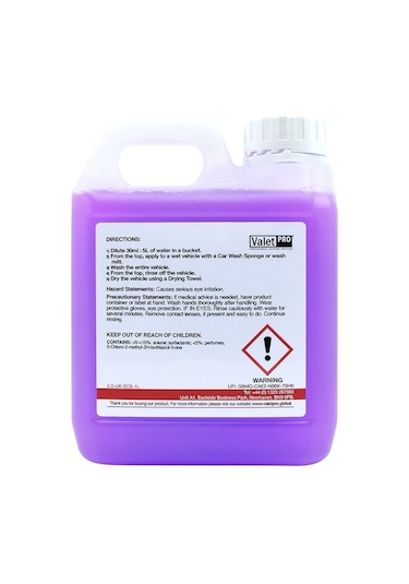 Valet Pro Concentrated Car Wash 1Lt. Seramik Korumalar İçin Ph De