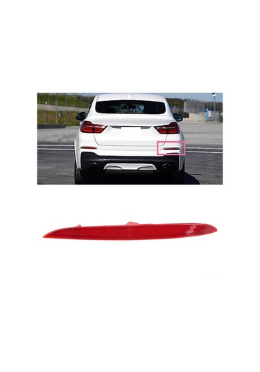 Moveevo Bmw X4 F26 2014-2016 Sağ Arka Tampon Reflektörü - Abs Malzeme, Kolay Kurulum, Trafik Güvenliği Artırıcı 63147338808