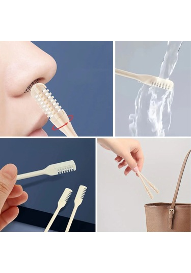 Buffer 2'si Bir Arada 2 Parça Kutulu Burun Kıl Alma Ve Kulak Temizleme Aparatı