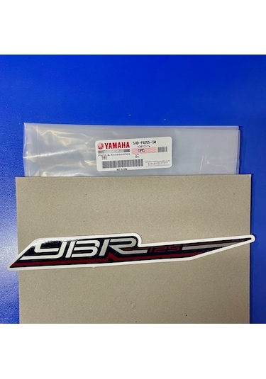 Yamaha YBR125 Esd. Depo Sticker Set Kırmızı-Siyah 51DF425550