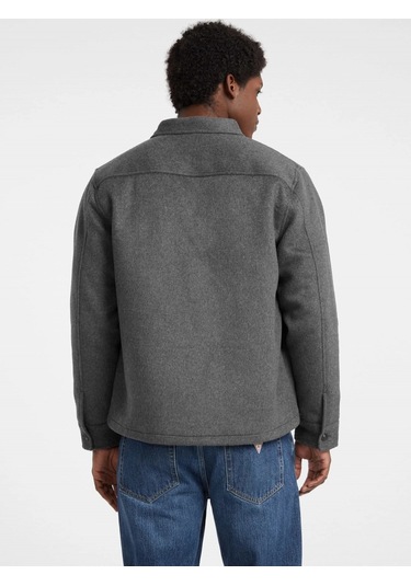 Guess Jeans Erkek Çok Renkli Yün Karışımlı Regular Fit Gömlek M5bh68wı542-h91e Çok Renkli