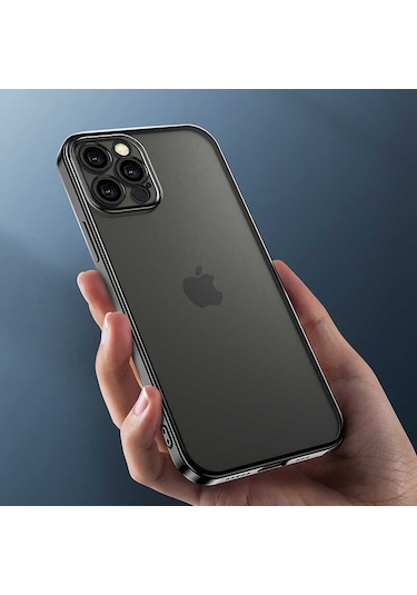Benks Apple Uyumlu iPhone 12 Pro Benks Matte Electroplated TPU Kapak ZORE-218839