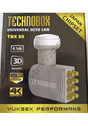 Technobox Lnb 8 Çıkışlı 8Li 4K Uyumlu Tbx88