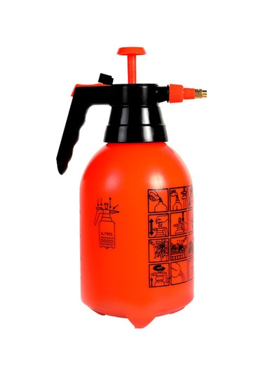 Mufunye 1.5l Turuncu El Basınçlı Plastik Bahçe Sulama Spreyi - Ev İçi Çiçek Sulama Ve Alkol Dezenfeksiyonu İçin Elseli Sprey Cihazı