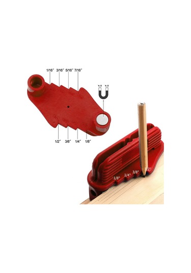 Rox Wood 0118 Abs Merkez İşaretleme Aparatı