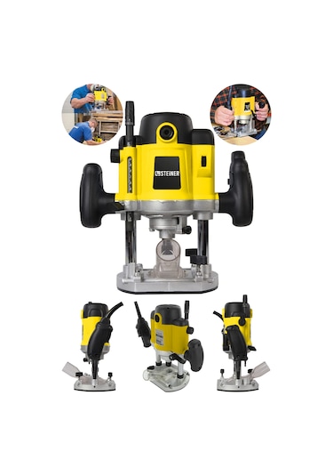 Steiner GT-Yellow 4000 W Profesyonel Devirli Freze Sarı