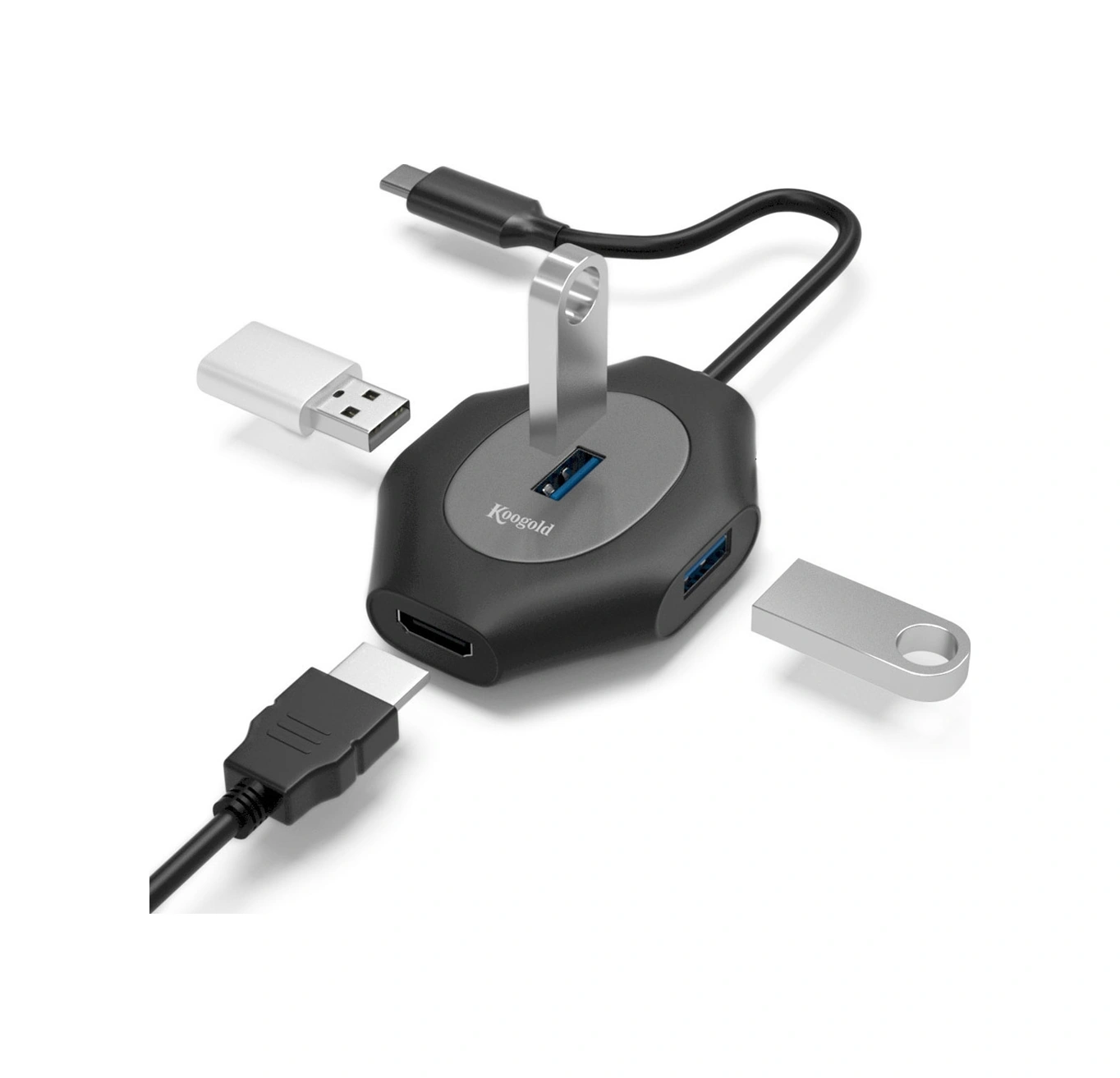 Sones 2 Adet Pd Hızlı Şarjlı Çok Portlu Usb Yerleştirme İstasyonu, Arayüz Sayısı: T1301c Usbc - Usb5v + 1xusb3.0 + 3xusb2.0