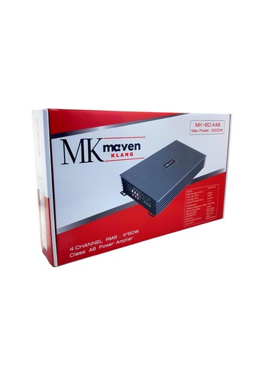 Mk Maven Klang 4 Kanal 3000watt Oto Amfi Mk-60.4ab