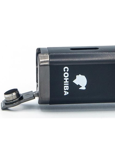Cohiba 3 Torch Pürmüz Siyah Puro Çakmağı - Tr1349