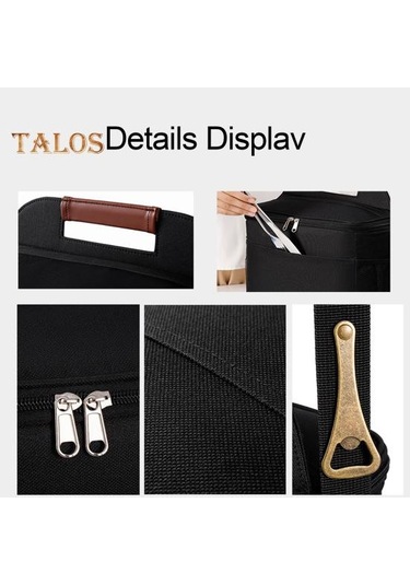 Lacivert 9l/16l Yalıtımlı Çanta Çok Amaçlı Büyük Kapasiteli Bento Çantası Fermuar Kapatma Termal Piknik Çantası Ev Dış Mekan İçin Small Lacivert