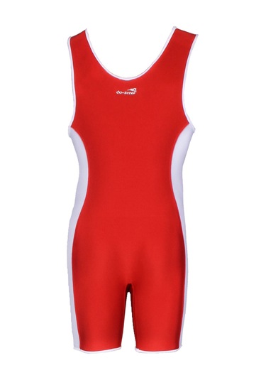 Dosmai Güreş Mayosu Çift Taraflı Kırmızı Mavi Xl Gm735 Kırmızı - Mavi