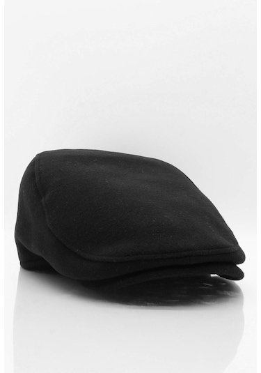 Superstorm Erkek Yün Kışlık Şapka Trend Flat Cap Kasket
