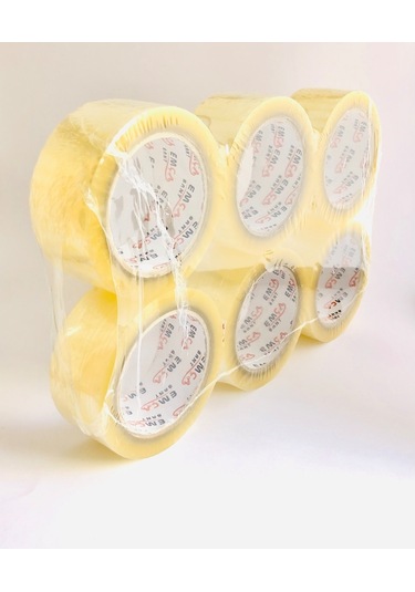 Şeffaf Koli Bandı 45 X 100 Metre Hotmelt