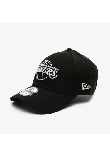 New Era Nba Essential Outline 9forty Loslak Unisex Siyah Şapka Düz 12292584 Siyah