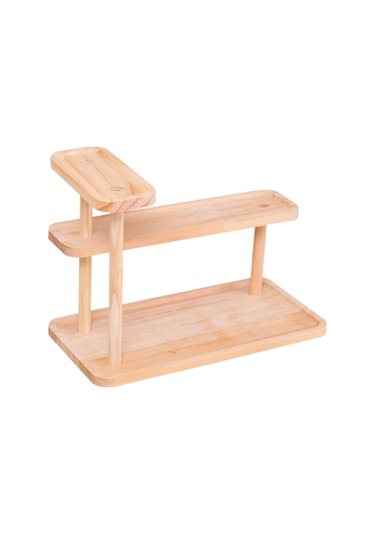 Homyl Masaüstü Düzenleyici Rustik Çok Amaçlı Kozmetik Kiler Kahverengi