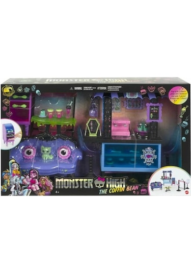 Hhk65 Monster High Coffin Bean Restoran Oyun Seti