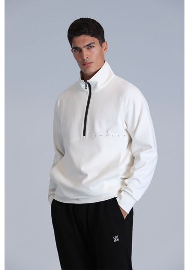 Lufian Erkek Howe Sweatshirt 112030142 Kırık Beyaz Kırık Beyaz Lufian Erkek Howe Sweatshirt 112030142 Kırık Beyaz Kırık Beyaz