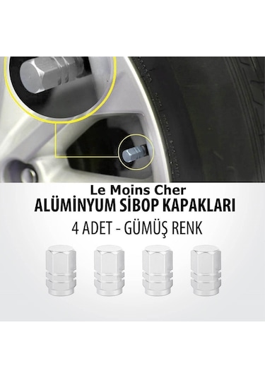 Fiat Egea Alüminyum Sibop Kapağı Seti 4 Adet