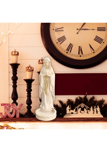 Dolıty Oturma Odası Masa Dekorasyonu Için Meryem Ana Heykeli 20 Santimetre