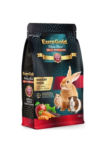 Eurogold Deluxe Kemirgen Yemi 1000 G