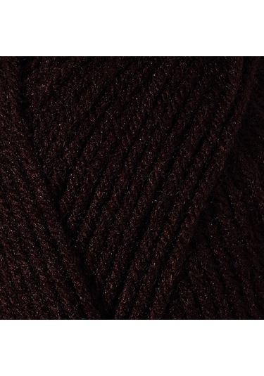 Kürkçü Han Dekor 100gr 100m El Örgü İpi Koyu Kahverengi